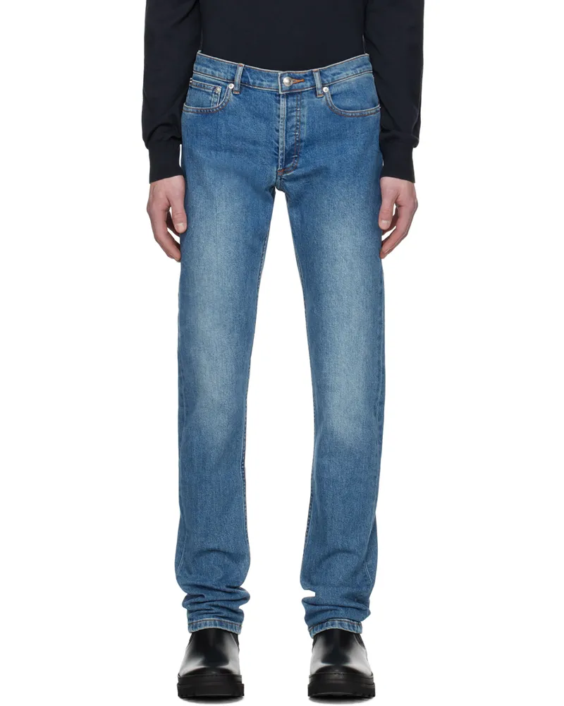 A.P.C. Blue Petit Standard Jeans Ial