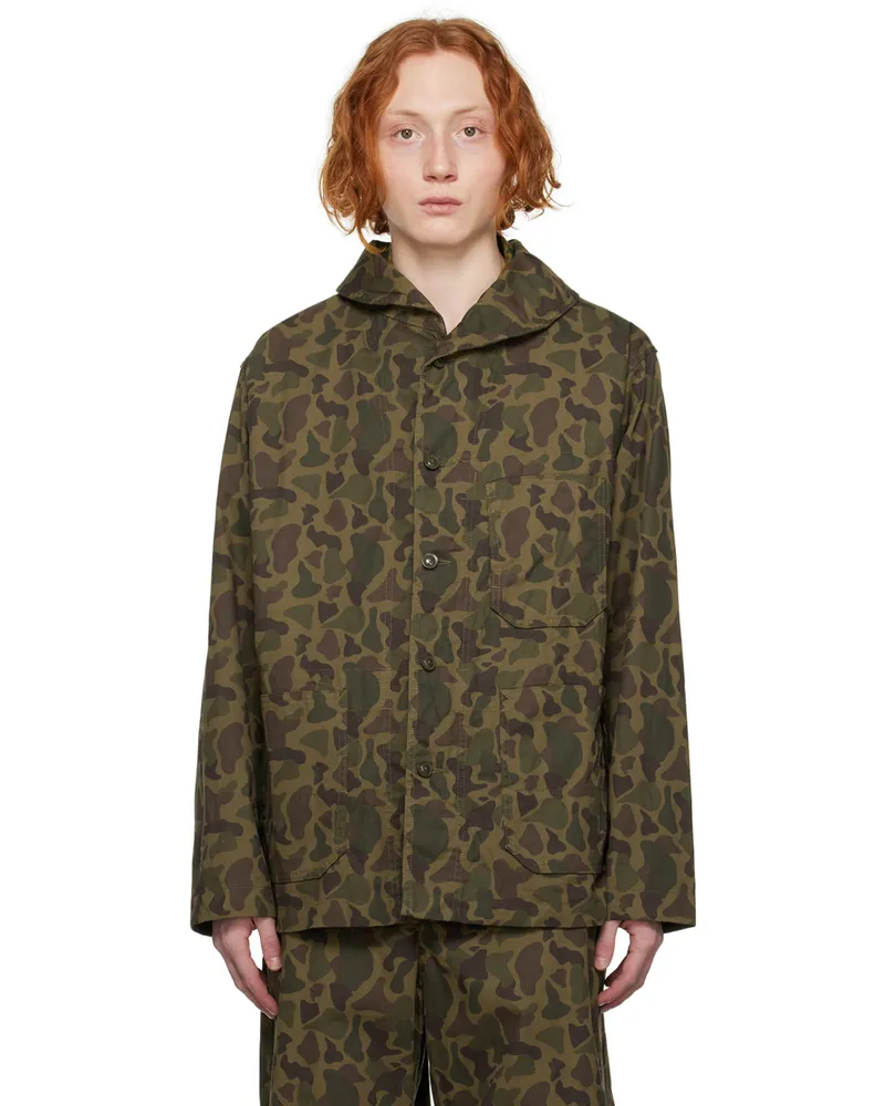 Engineered Garments Khaki Utility Jacket Ct241
