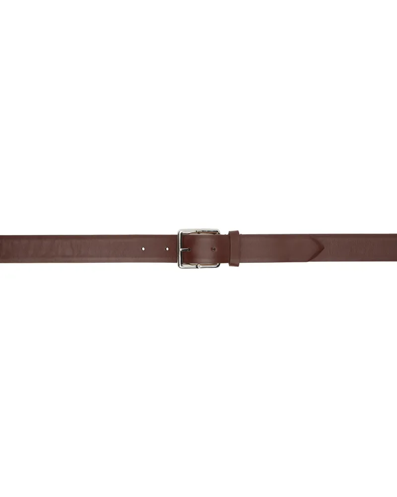 Lanvin Brown Haute Sequence Belt 655