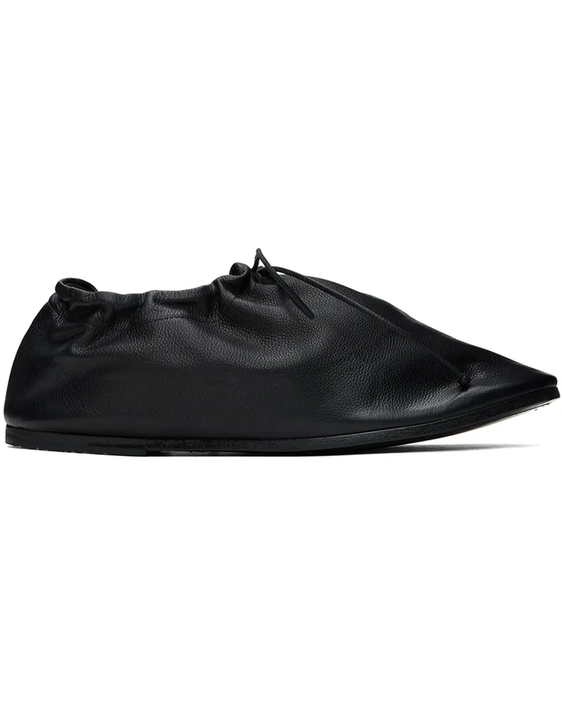 Marsèll Black Coltellaccio Ballerina Flats 666