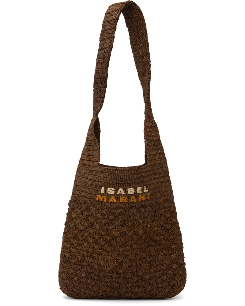 Isabel Marant Brown Praia Small Tote Brown