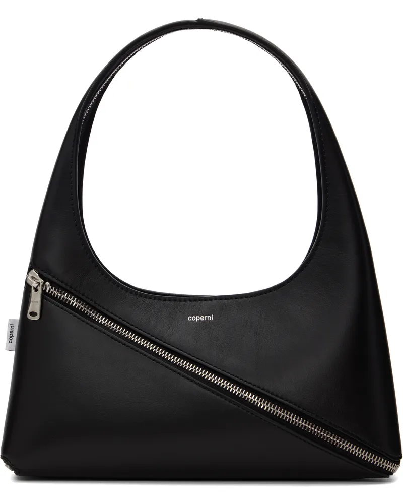 COPERNI Black Zip Baguette Bag Black