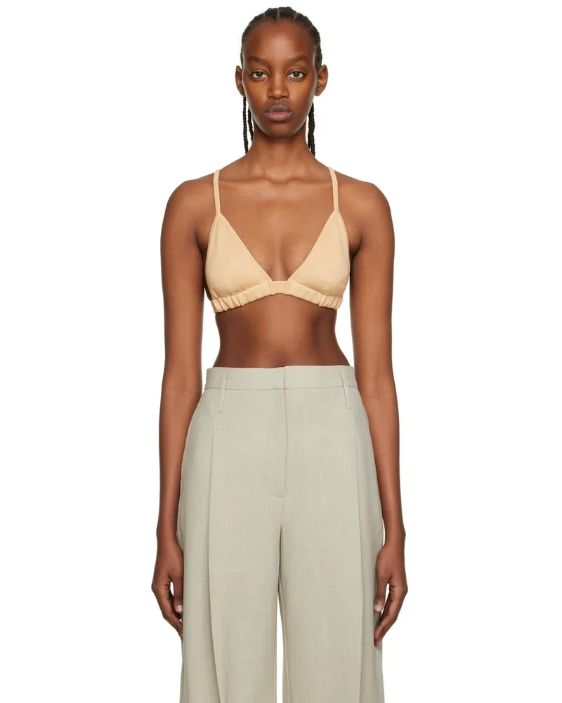 camilla and marc Beige Delfina Bra Nude