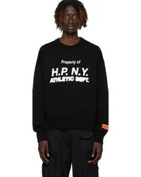 Heron Preston Black 'HPNY 23' Sweater Black