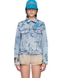 OFF-WHITE Blue Sky Meteor Denim Jacket Light