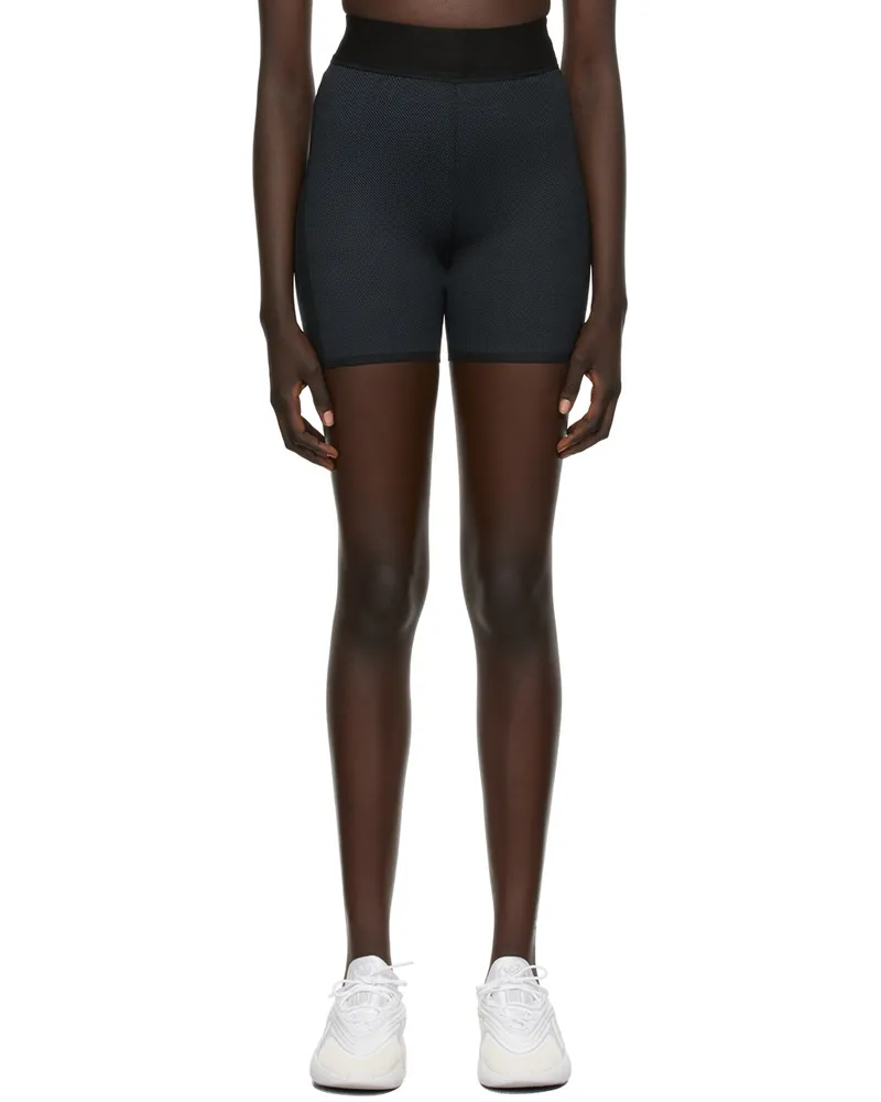 GAUGE81 Black & Blue Calgary Shorts Black