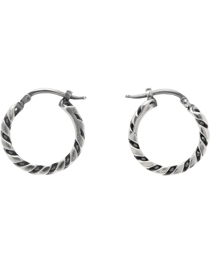 Maison Margiela Curb ID Earrings 954