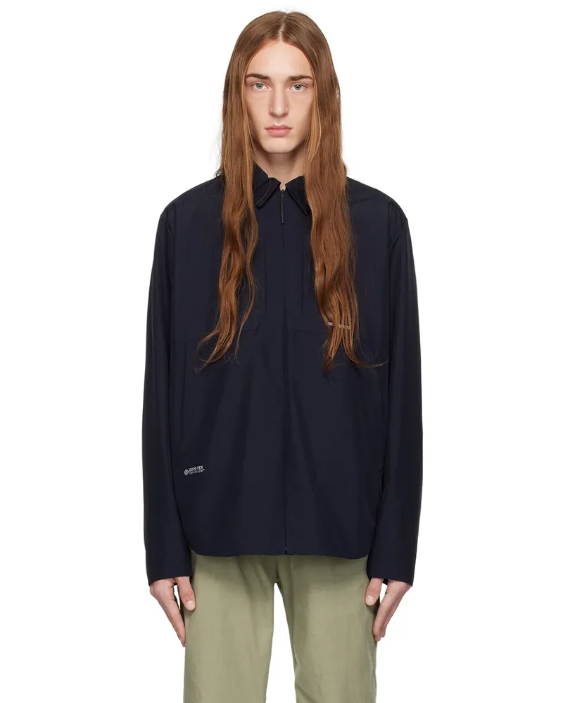 Norse Projects Navy Jens 2.0 Jacket Dark