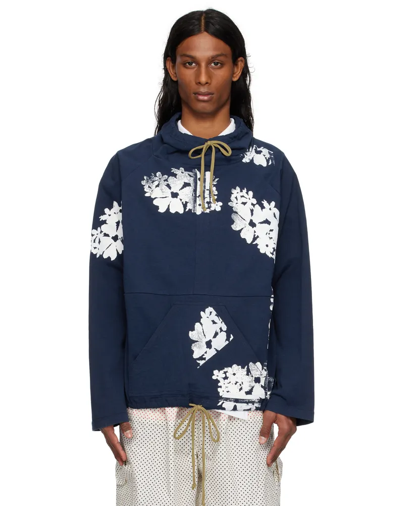 SC103 SSENSE Exclusive Navy Alpine Anorak Wave
