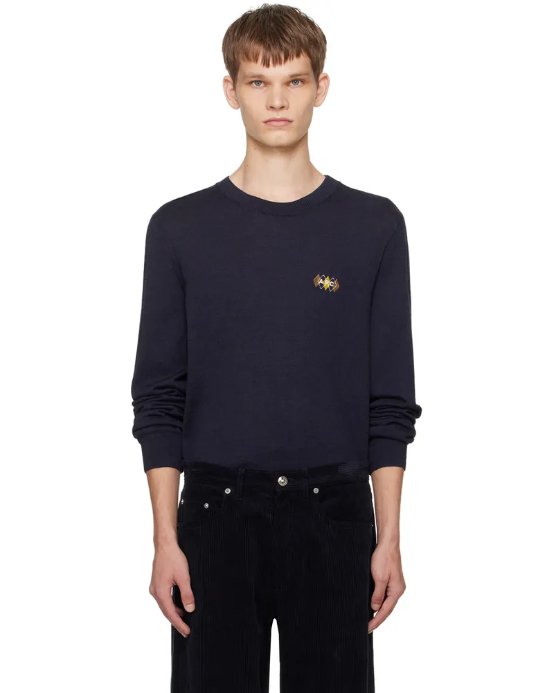A.P.C. Navy Rory Sweater Iak