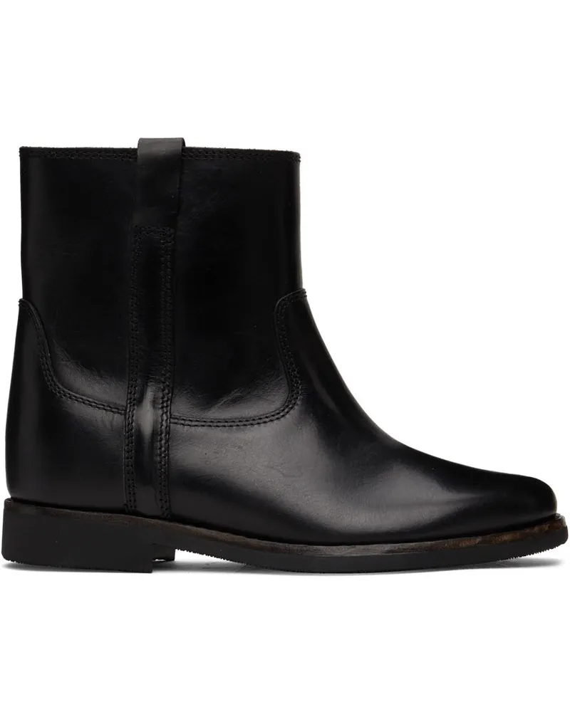 Isabel Marant Black Leather Susee Boots 01bk
