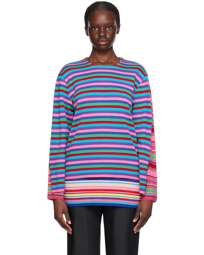 Comme des Garçons Multicolor Layered Sweater 1