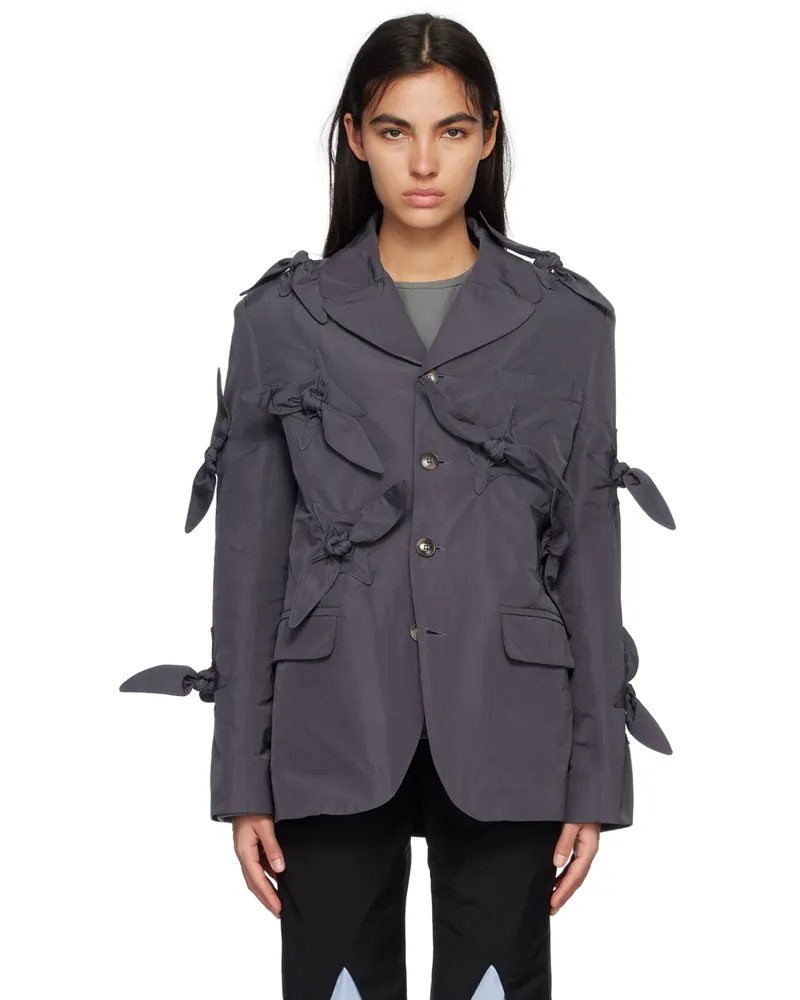 Strongthe SSENSE Exclusive Gray Blazer Dark
