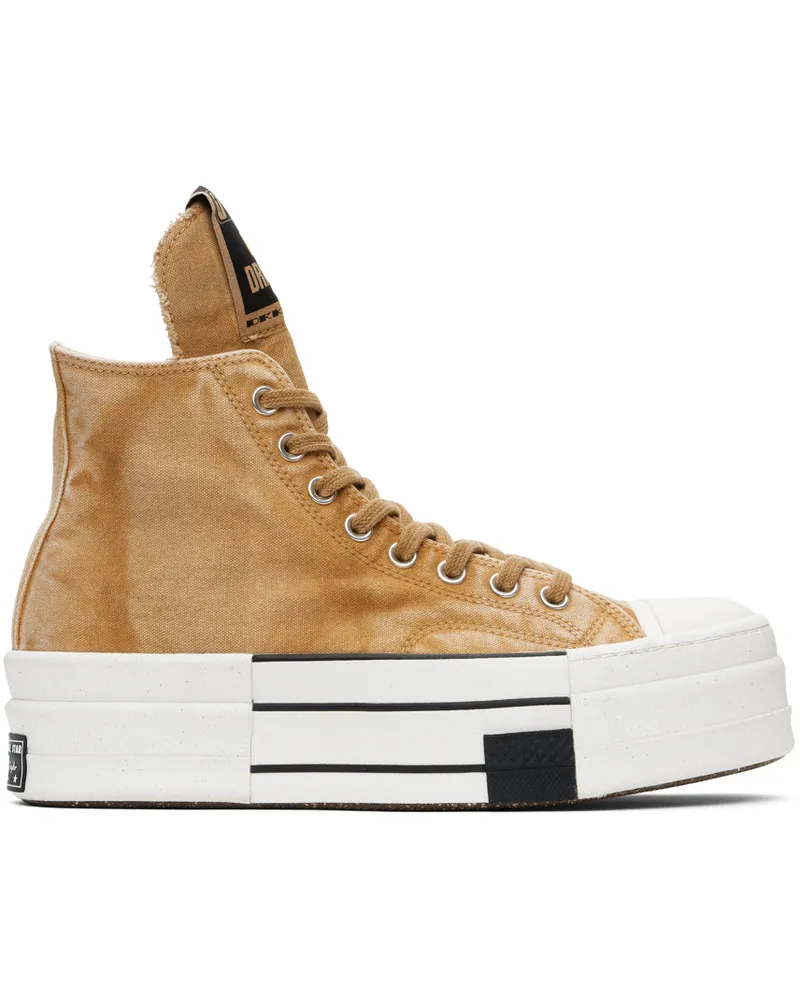 DRKSHDW by Rick Owens Orange Converse Edition DBL Drkstar Sneakers 122