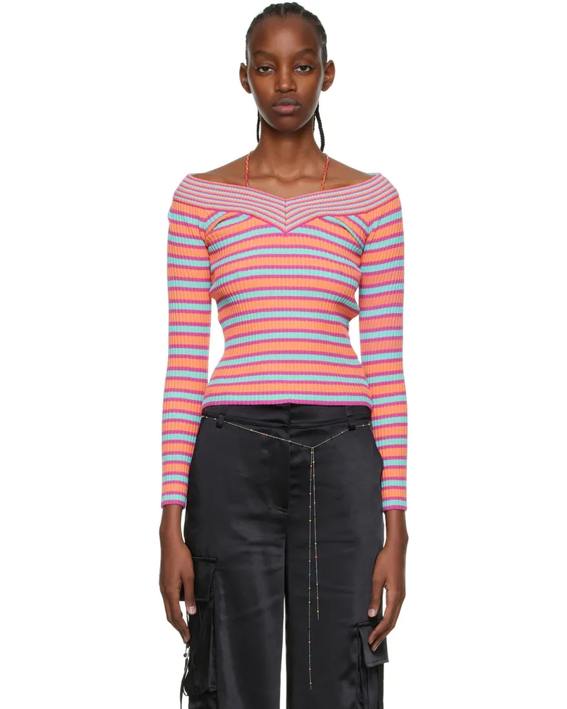 Andersson Bell Pink Nina Sweater Tropical