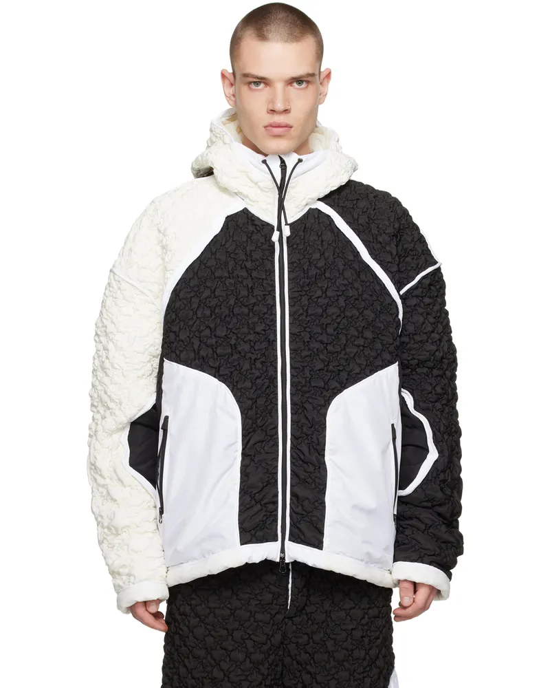 KUSIKOHC SSENSE Exclusive Black & White Jacket Black