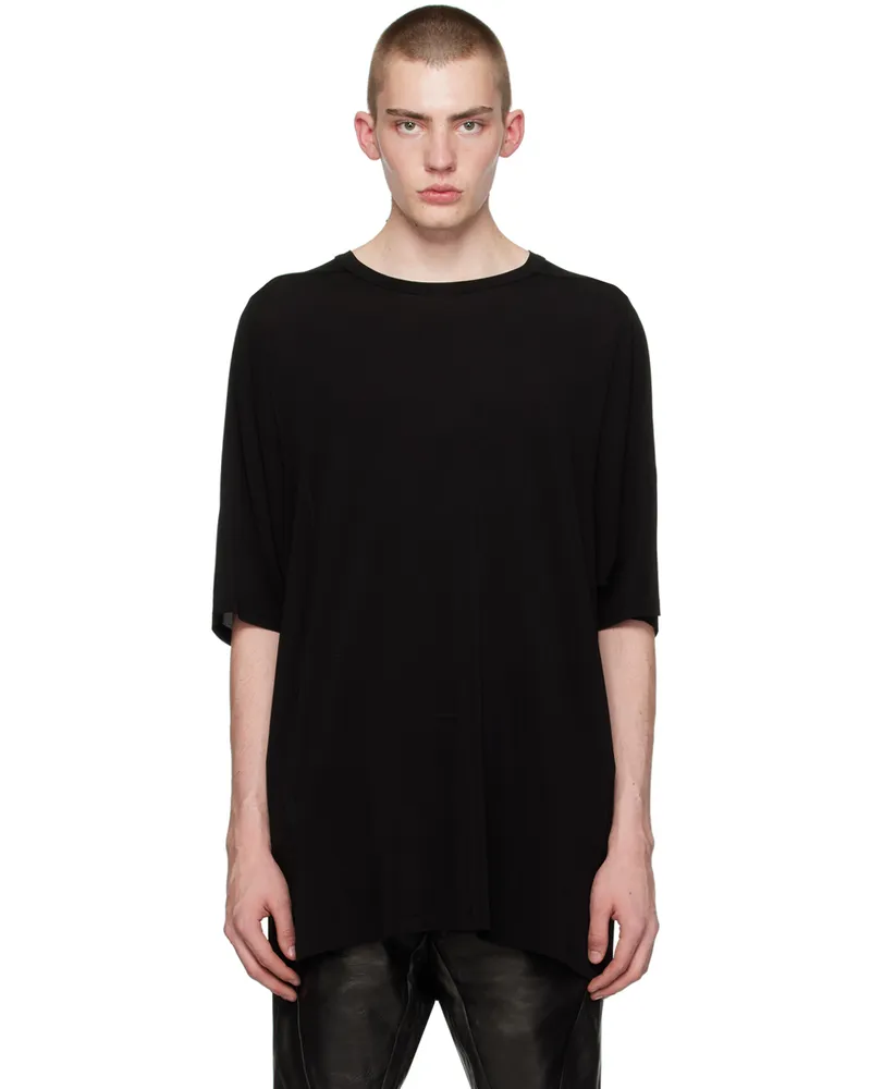 Rick Owens Black Crewneck T-Shirt 09
