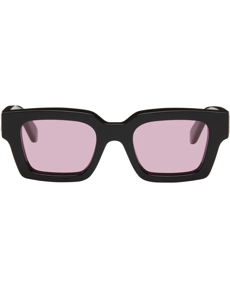 OFF-WHITE Black & Pink Virgil Sunglasses Black