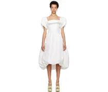SSENSE Exclusive White Reshma Midi Dress