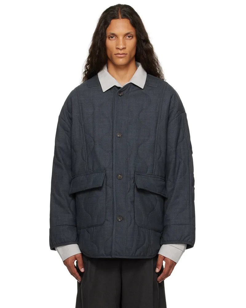 FRANKIE Shop Gray Ted Jacket Charcoal