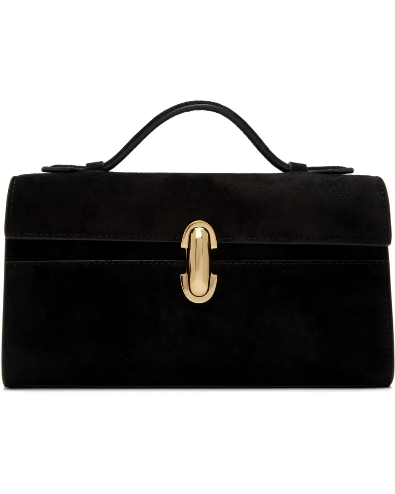 SAVETTE Black Symmetry Pochette Bag 001