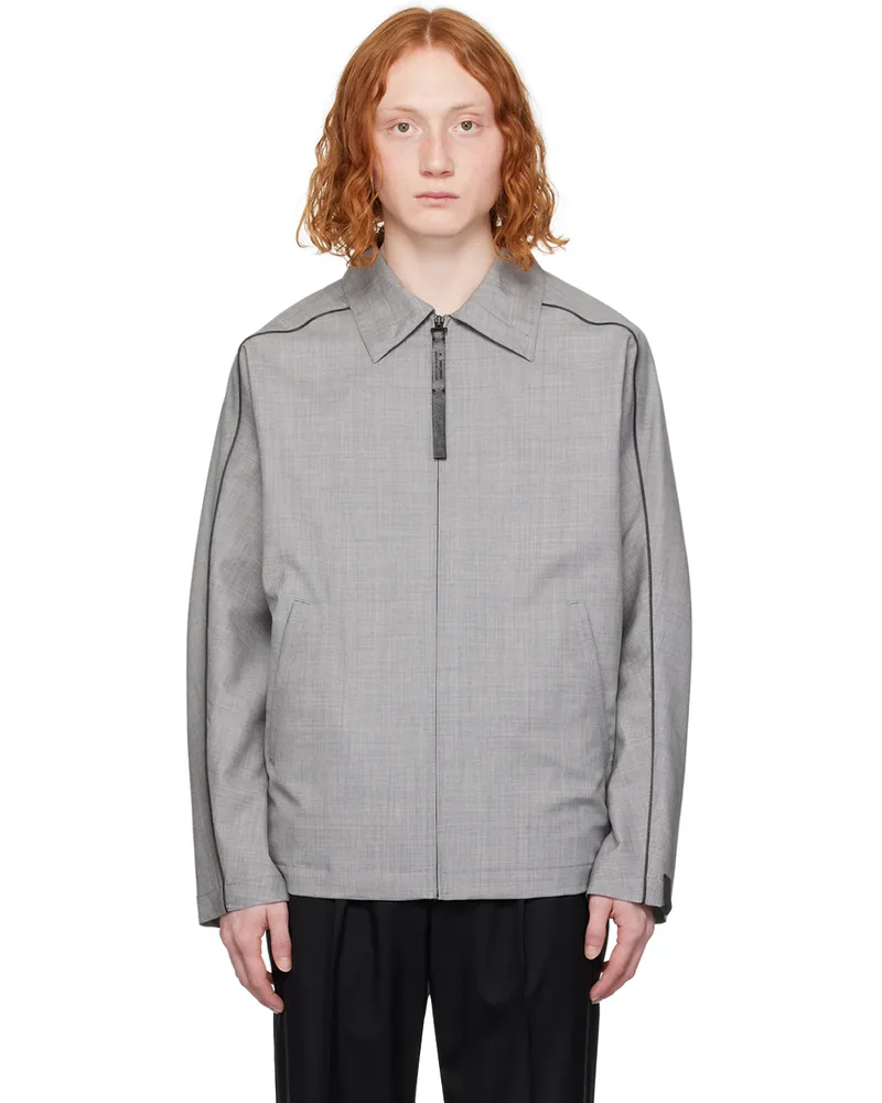 N.HOOLYWOOD Gray Zip Jacket Gray
