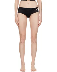 Versace Black Belize Bikini Bottom 1bblack