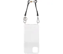 Transparent Small Leather Strap iPhone 11 Case