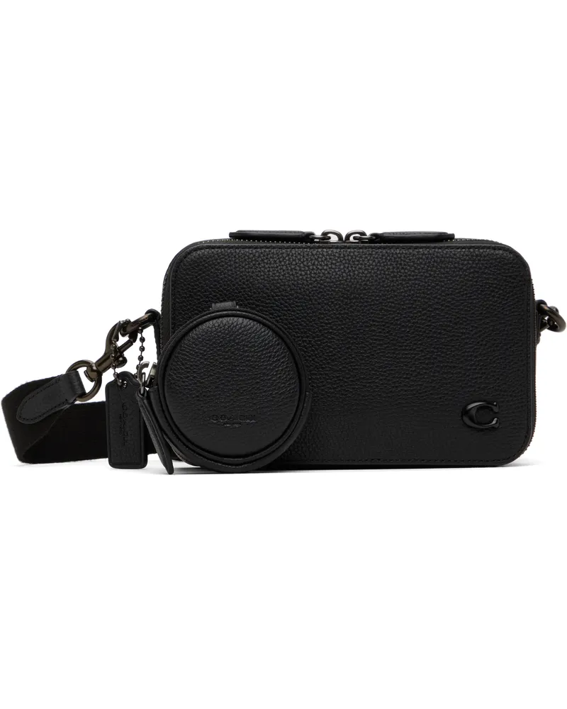 Coach Black Charter Slim Crossbody Bag Black