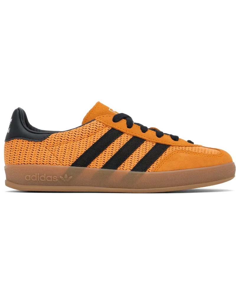 adidas Orange Gazelle Indoor Sneakers Eqt