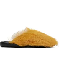 Marni Yellow Fussbett Sabot Slippers India