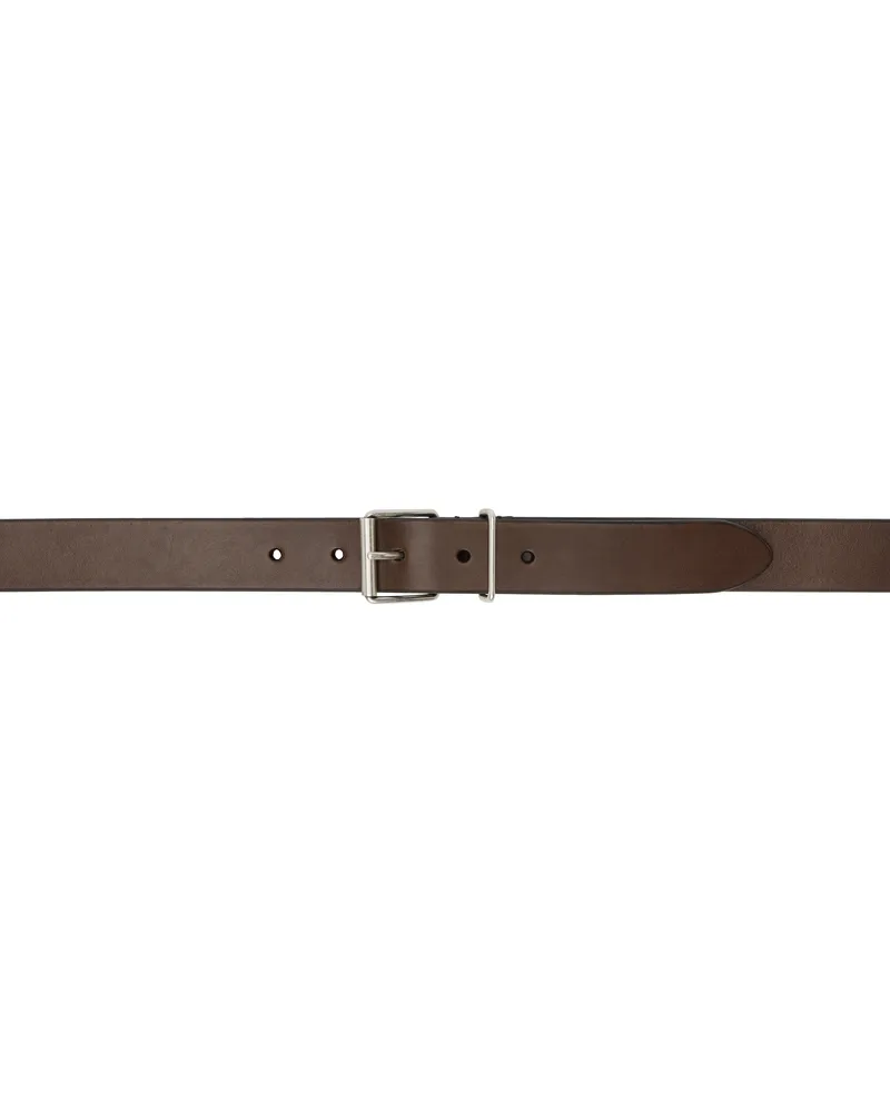 Anderson's Brown Narrow Casual Leather Belt M1