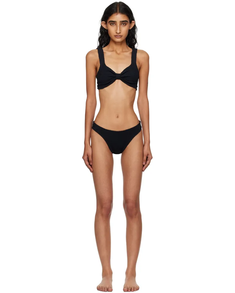 Hunza G Black Bonnie Bikini Black