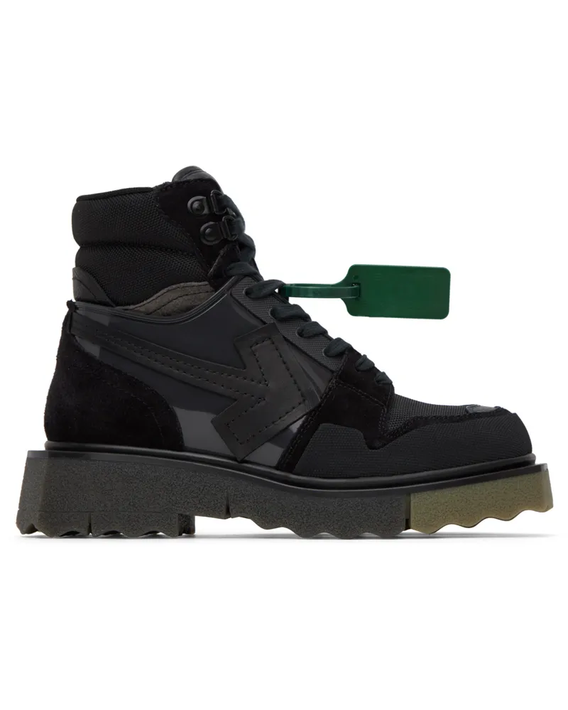 OFF-WHITE Black Hiking Sponge Boot Black