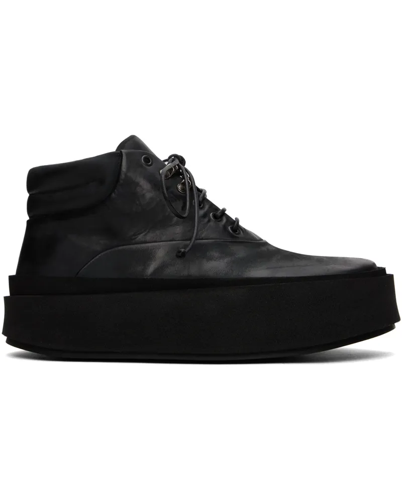Marsèll Black Onda Derbys Nero