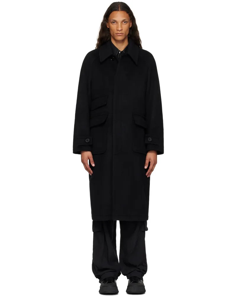 AFTER PRAY Black Tourist Coat Black