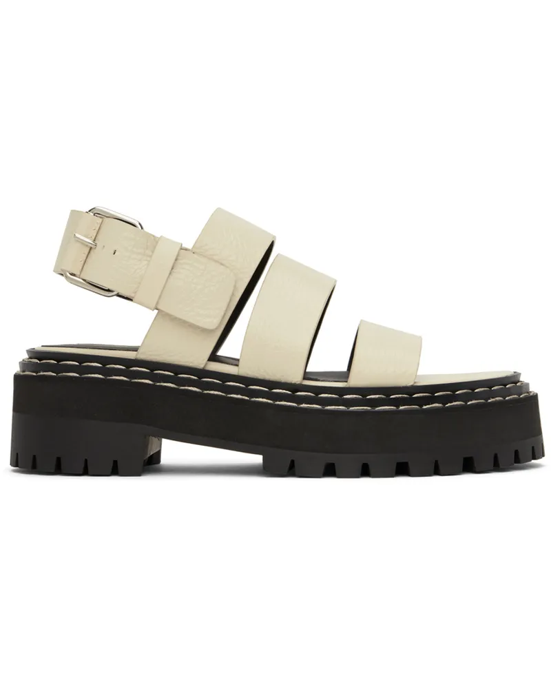 Proenza Schouler Off-White Lug Sandals 101