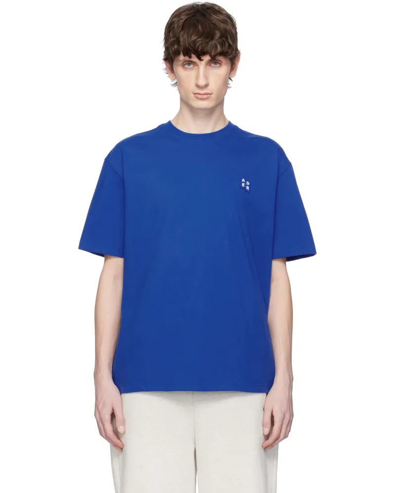 Adererror Blue Sig; TRS Tag 01 T-shirt Blue