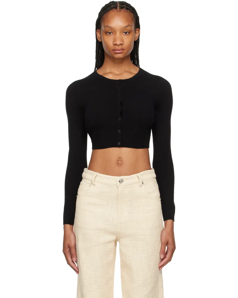 STAUD Black Deanna Cardigan Blk