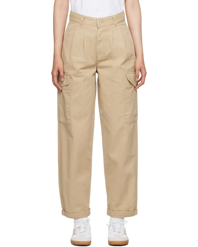 Carhartt WIP Beige Collins Trousers Wall
