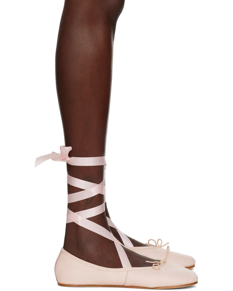 Repetto Pink Sophia Ballerina Flats Icone