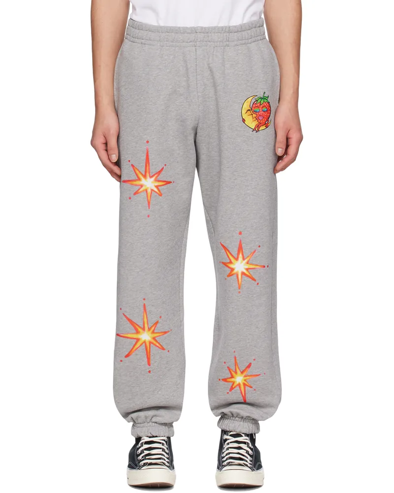Sky High Farm Workwear Gray Firework Lounge Pants Grey