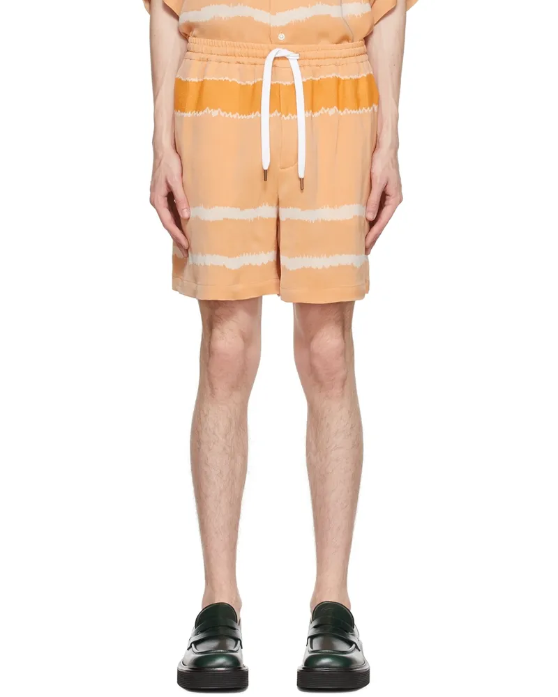 CMMN SWDN Orange Enzo Shorts Peach