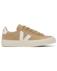 VEJA Beige Campo Suede Sneakers Dune