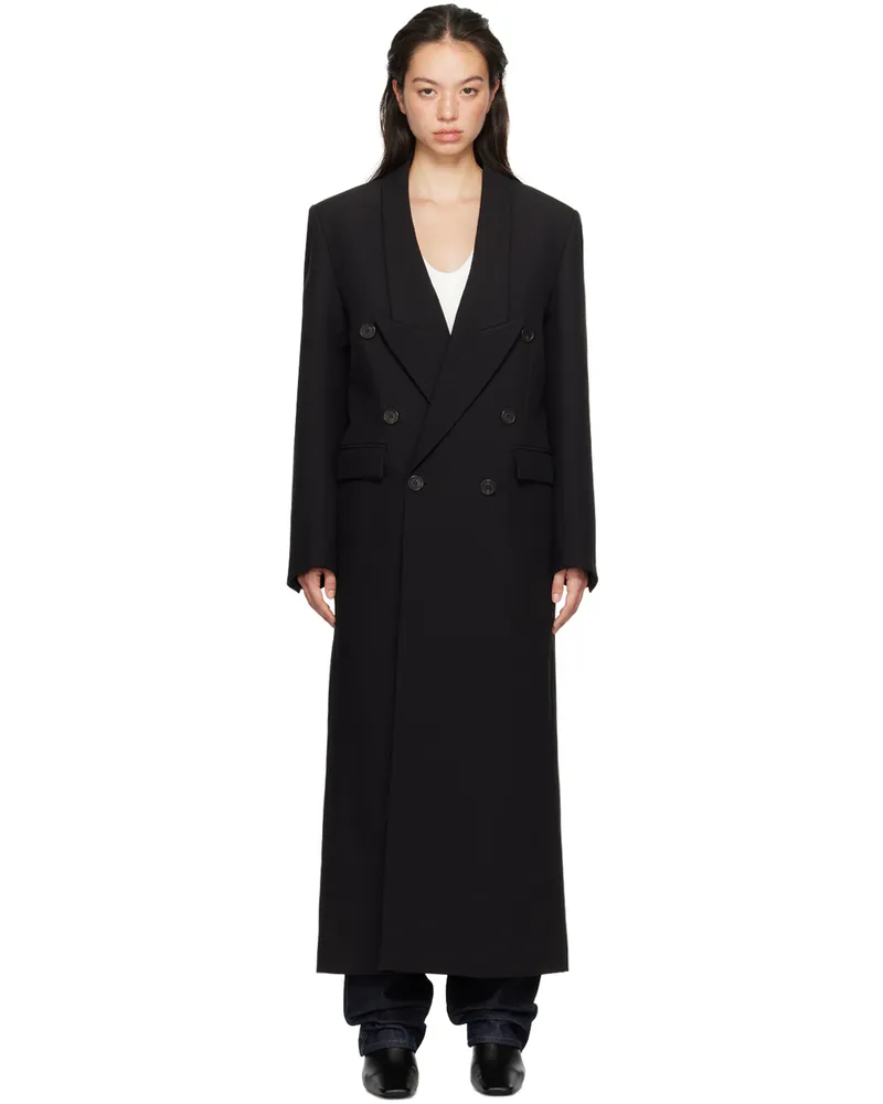 COPERNI Black Long Coat Black