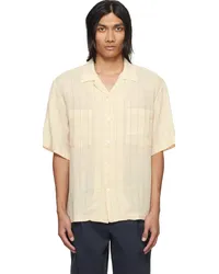 BARENA Beige Check Shirt Uni