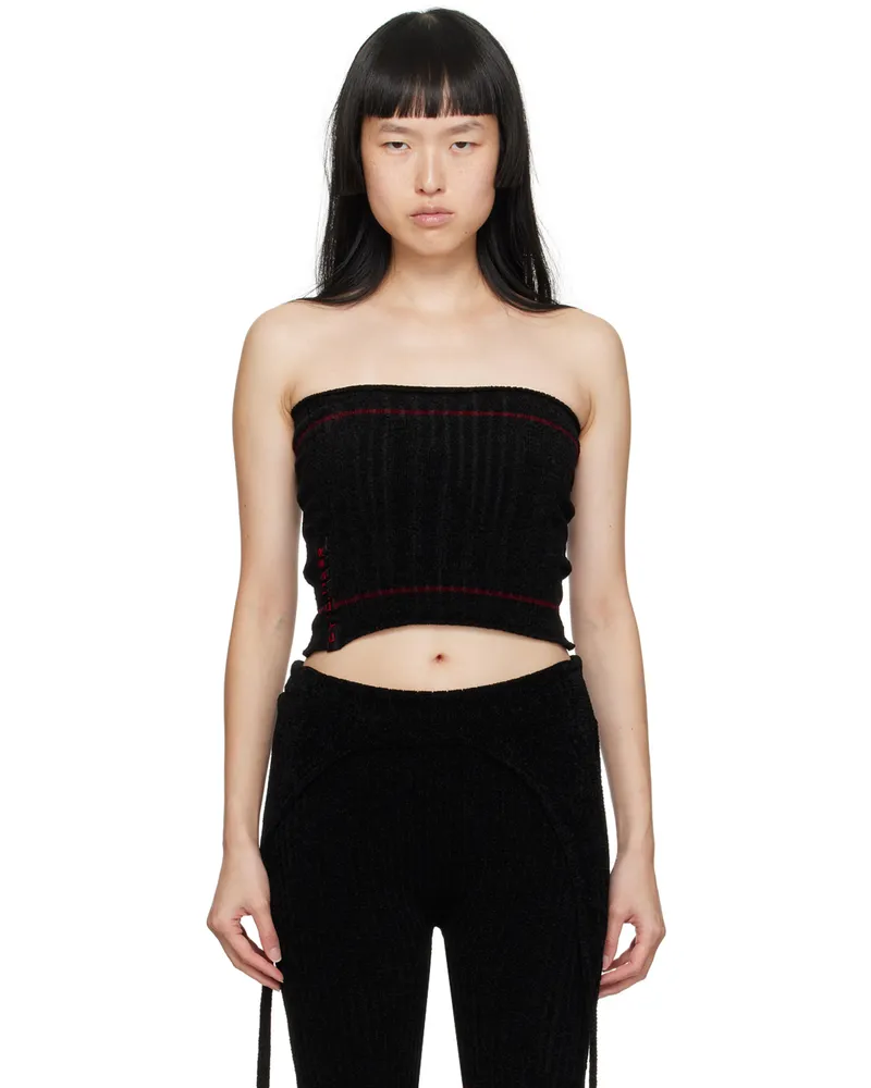 OTTOLINGER Black Patch Tube Top Black
