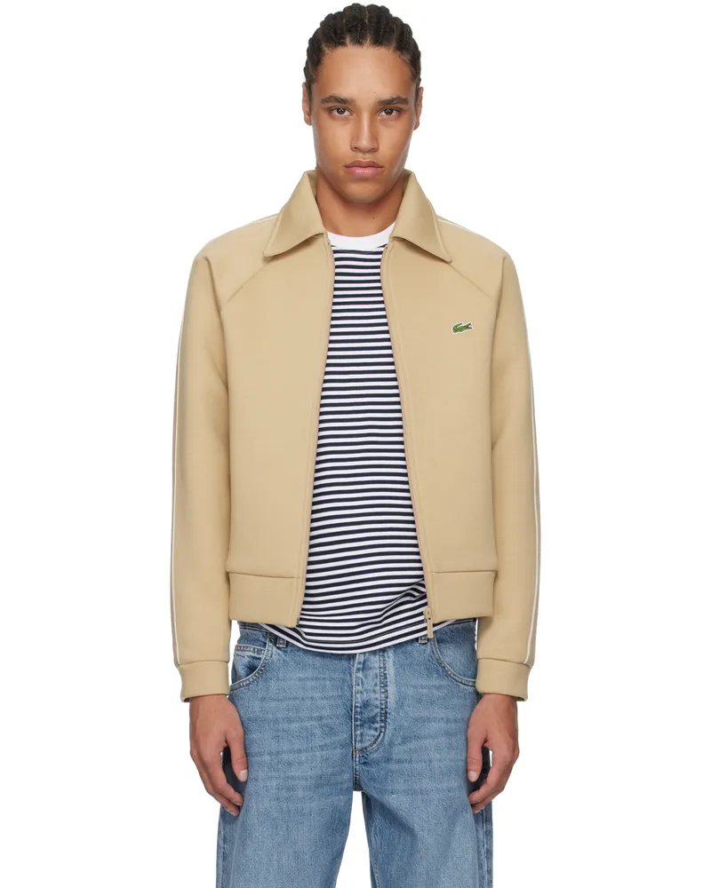 Lacoste Beige Raglan Jacket 02s
