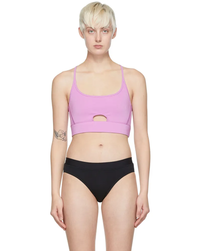 OTTI Purple Nylon Bikini Top P100