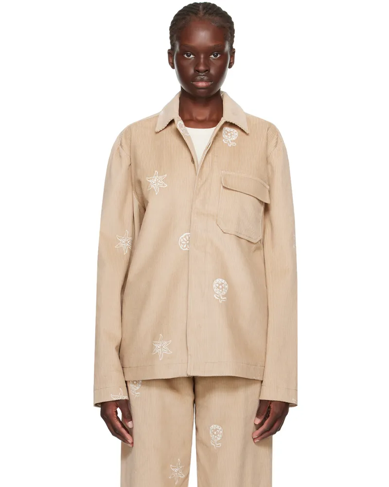 Soulland Beige Rory Jacket Beige